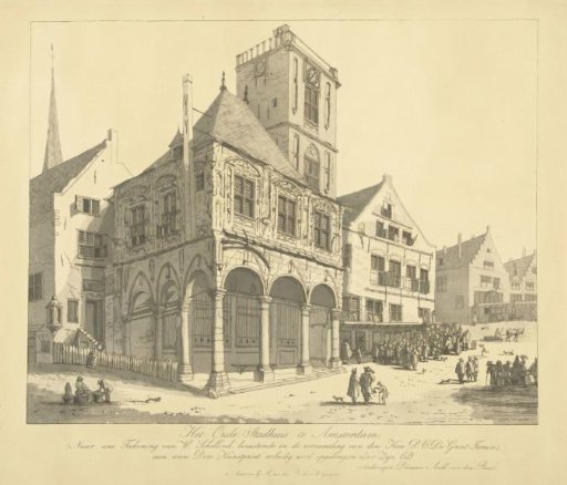 The Old Town Hall of Amsterdam