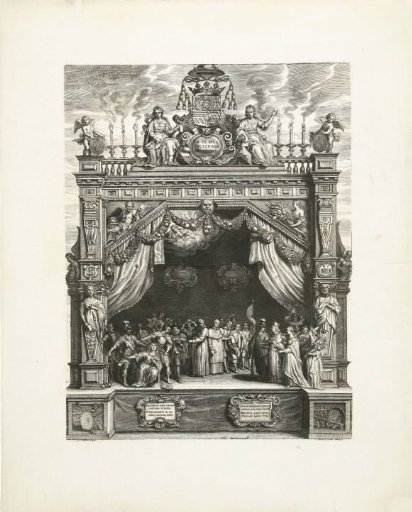 Stage for the Joyous Entry of Cardinal-Infante Ferdinand of Austria in Antwerp