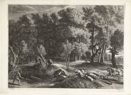 Landscape with Meleager and Atalanta