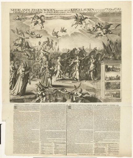 Allegory on the victories of the Republic in the year 1709