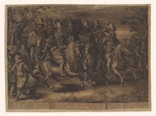 Cavalry Procession of the Six Princes of the House of Orange-Nassau