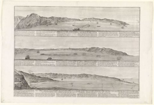 Three profiles of coastal landscapes of Sicily