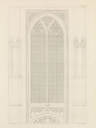 Church Window of the Hooglandse Kerk in Leiden