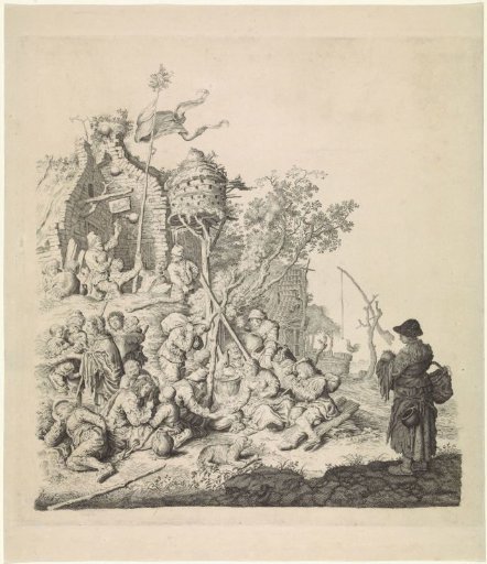 Rome at an inn with a dovecote