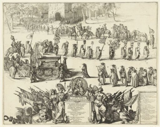 Funeral of Field Marshal Paulus Wirtz, 1679