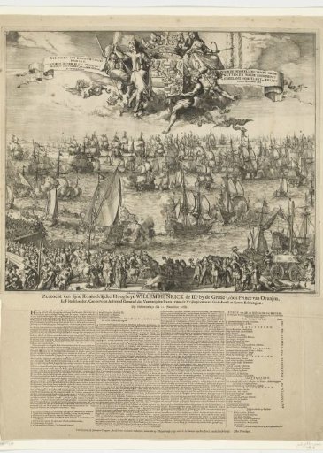 William III's journey to England, 1688