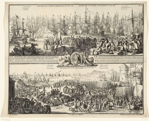 William III's journey to England, 1688