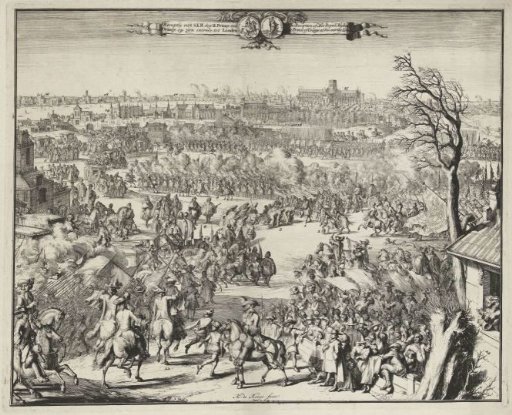 Reception of the Prince of Orange upon his entry into London, 1688