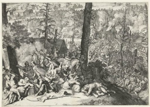 The victory of Jan III Sobieski in the Battle of Komarno, October 9, 1672