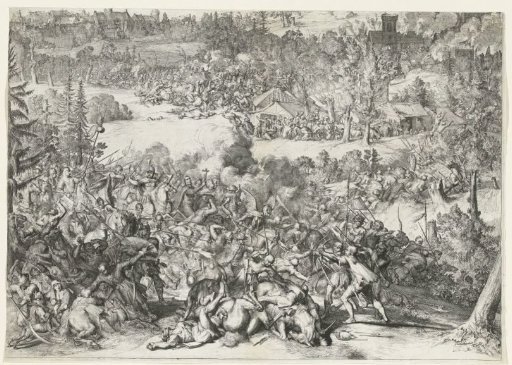 The victory of Jan III Sobieski in the Battle of Komarno, October 9, 1672