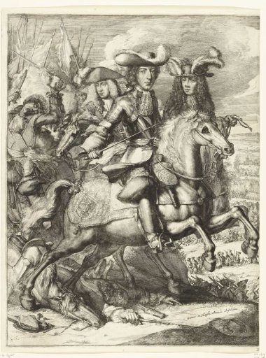 Battle of St. Denis (left half), 1678