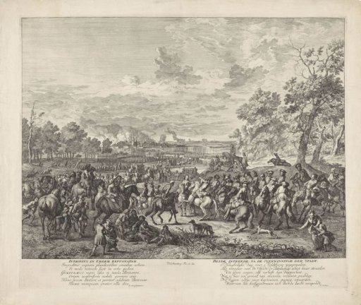 Entry into the conquered Namur, 1695