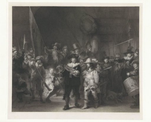 The Company of Captain Frans Banninck Cocq and Lieutenant Willem van Ruytenburch, known as 'The Night Watch'