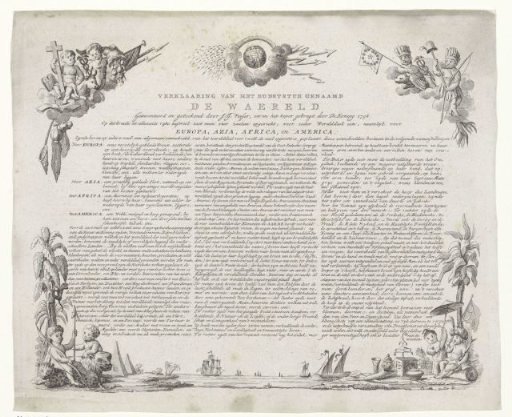 Explanatory Text for the Print "The World"