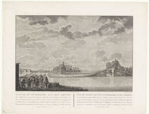 Prussian Troops Attack the Amsterdam Militia at Ouderkerk aan de Amstel on 1 October 1787