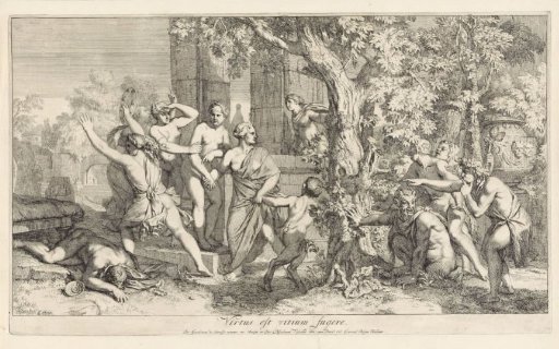 Nymphs Attacked by Satyrs