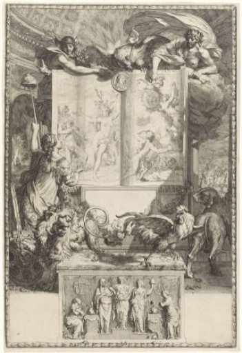 Emblem on the Victory of the Netherlands under the Leadership of William III, 1674
