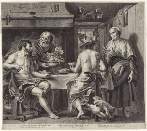 Jupiter and Mercury in the House of Philemon and Baucis