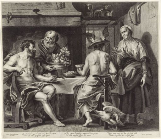 Jupiter and Mercury in the House of Philemon and Baucis