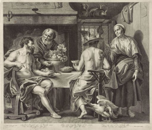 Jupiter and Mercury in the House of Philemon and Baucis
