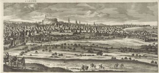 View of Aleppo (right plate)