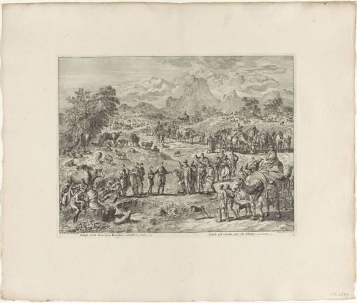 Joseph Sold to Merchants on the Way to Egypt