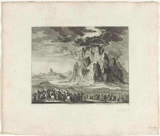 The Lawgiving on Mount Sinai
