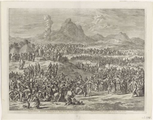 Gathering of the Manna by the Israelites