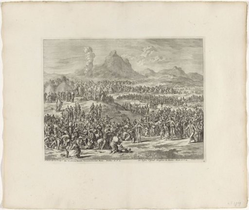 Gathering of the Manna by the Israelites