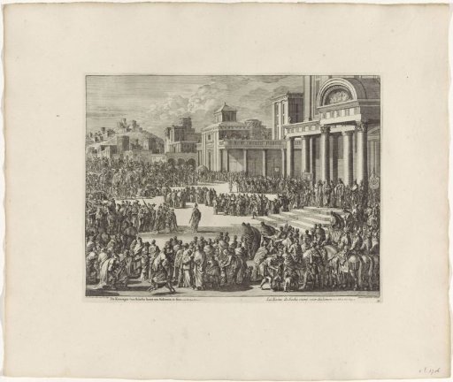 Solomon Receiving the Queen of Sheba