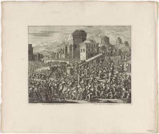 Paulus is taken captive by Roman soldiers