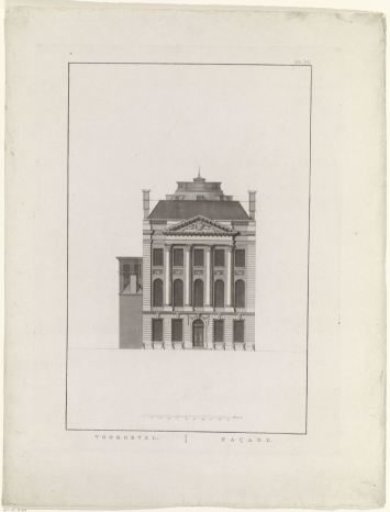Facade of the Felix Meritis building in Amsterdam