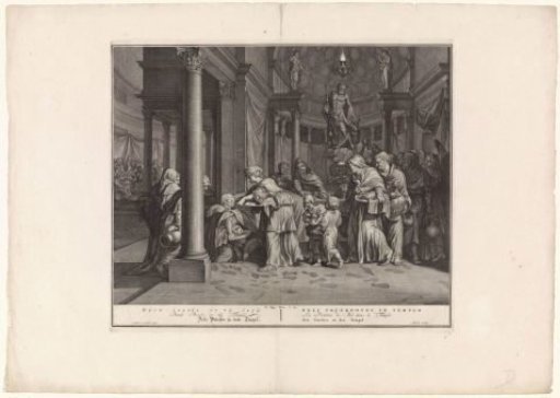 Priests Ringing Bells in the Temple