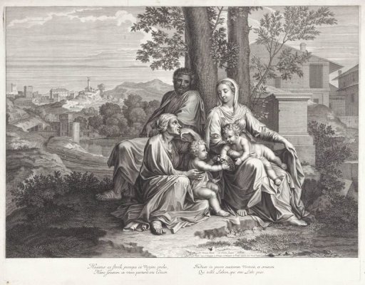 Holy Family with Elizabeth and John the Baptist