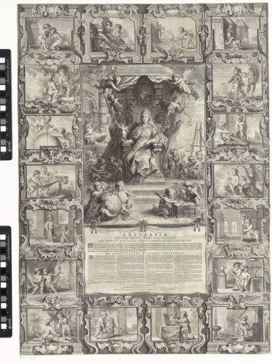 The City Maiden of Antwerp Surrounded by Allegorical Representations