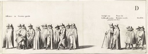 The Funeral Procession of Frederik Hendrik (Plate No. 2), 1647