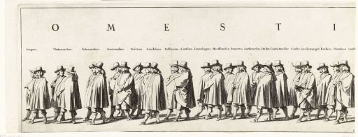 The Funeral Procession of Frederik Hendrik (Plate No. 3), 1647