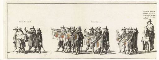 The Funeral Procession of Frederik Hendrik (Plate No. 9), 1647