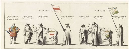 The Funeral Procession of Frederik Hendrik (Plate No. 11), 1647