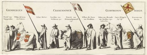 The Funeral Procession of Frederik Hendrik (Plate No. 12), 1647