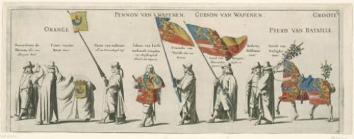 The funeral procession of Frederick Henry (plate no. 18), 1647