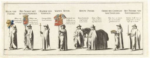 The funeral procession of Frederick Henry (plate no. 20), 1647