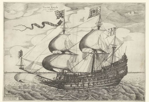 French Warship, Built in Holland, 1626