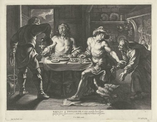 Jupiter and Mercury in the House of Philemon and Baucis