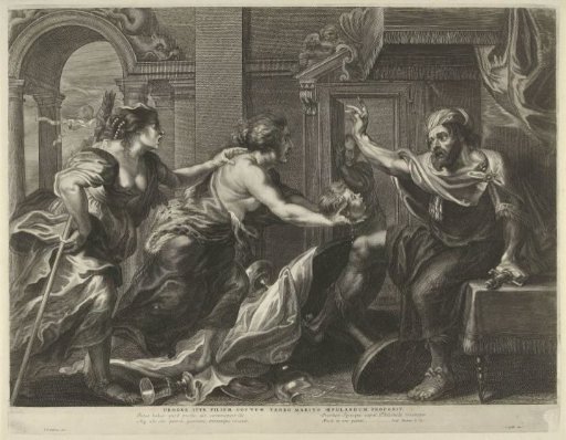 Procne Showing Tereus the Head of His Son Itys