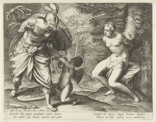 Venus Bound to a Tree and Cupid Punished by Minerva
