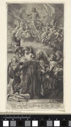 Vision of St. Augustine of Hippo with St. Monica and St. Nicholas of Tolentino