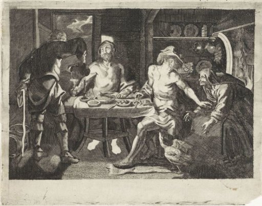 Jupiter and Mercury in the House of Philemon and Baucis