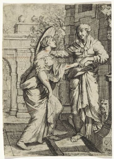 Meeting between two women