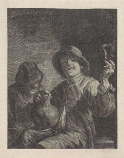 Two Peasants in an Interior